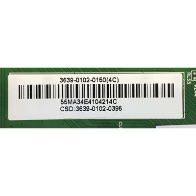 KIT DE TARJETAS VIZIO / MAIN 3639-0102-0150 / 0171-0071-5254 / 3639-0102-0395 / FUENTE 0500-0614-0421 / PSLF111301M / 0500-0614-0420 / PANEL V390HU1-P02 REV:C1 / MODELO E390I-B0 LAQ8PSAQ  - Imagen 2